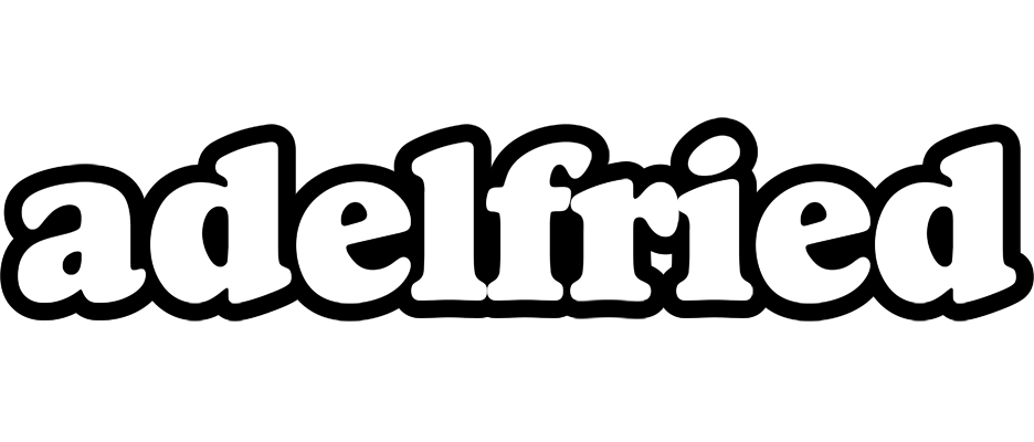 Adelfried panda logo