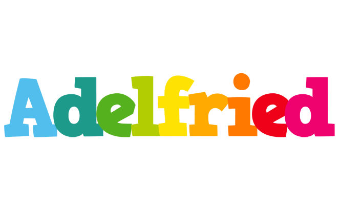 Adelfried rainbows logo