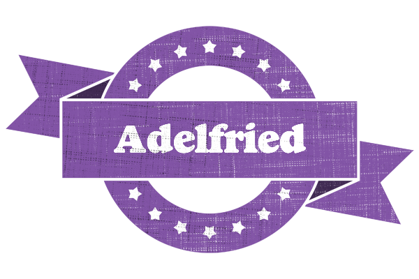 Adelfried royal logo