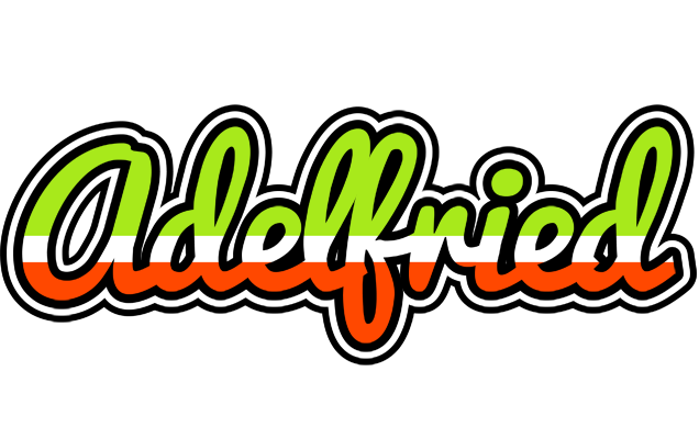 Adelfried superfun logo