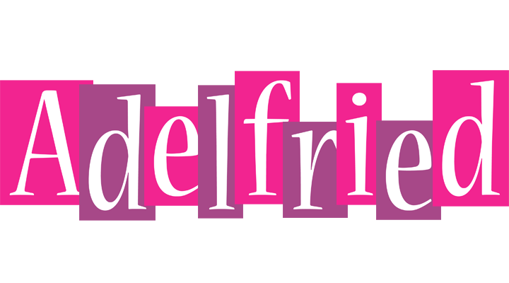 Adelfried whine logo