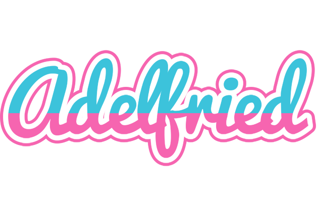 Adelfried woman logo