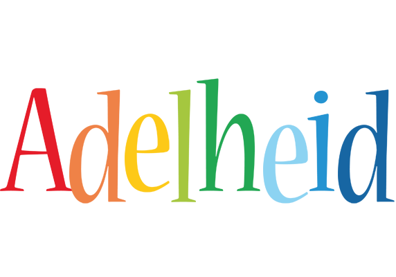 Adelheid birthday logo