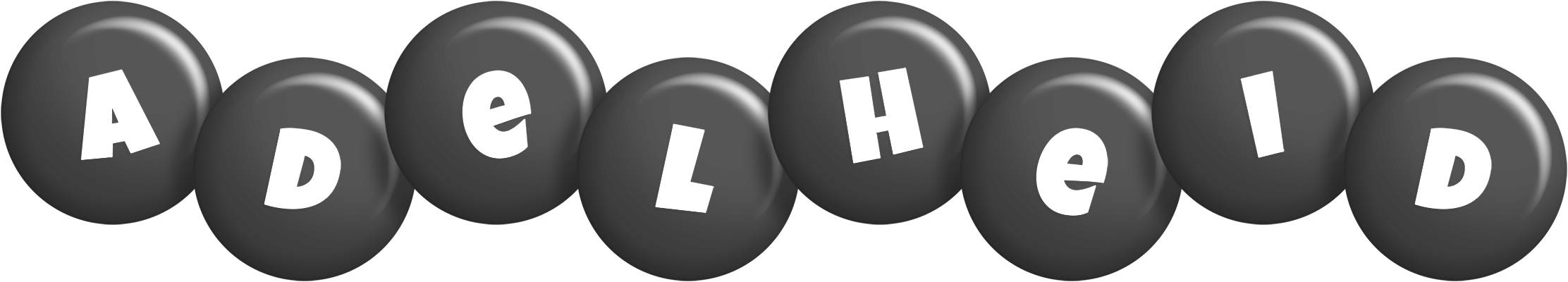 Adelheid candy-black logo