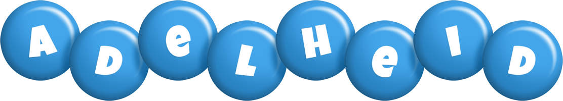 Adelheid candy-blue logo