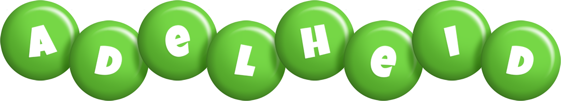 Adelheid candy-green logo