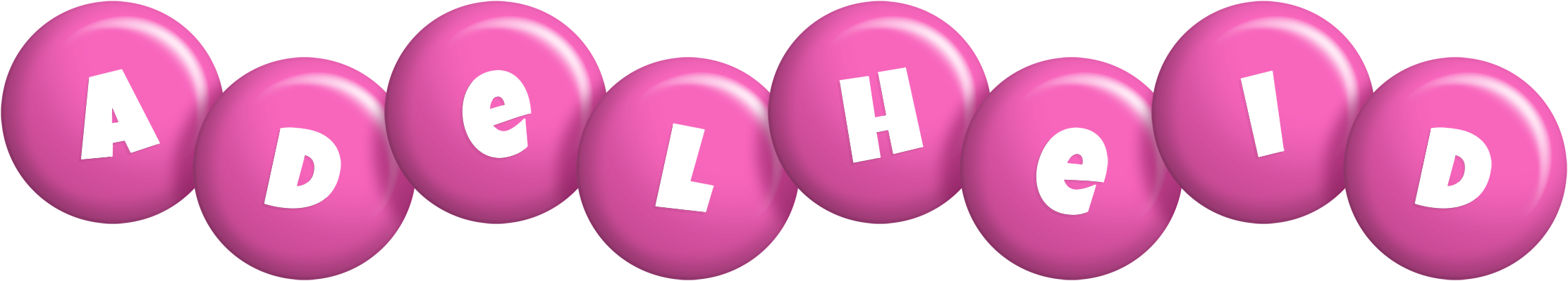 Adelheid candy-pink logo