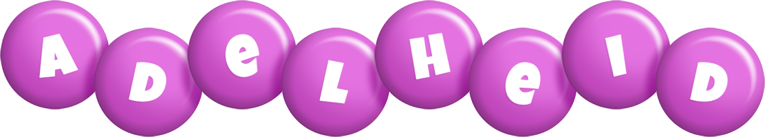 Adelheid candy-purple logo