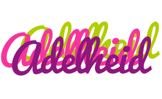 Adelheid flowers logo