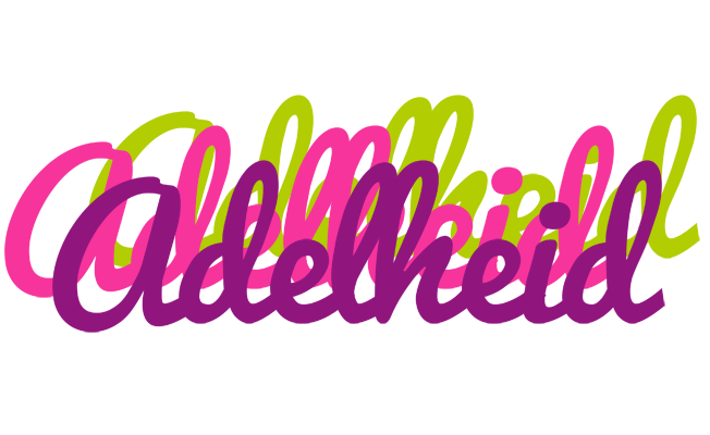 Adelheid flowers logo