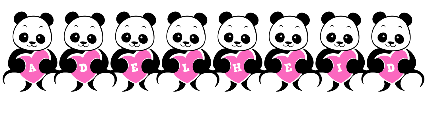 Adelheid love-panda logo