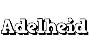 Adelheid snowing logo