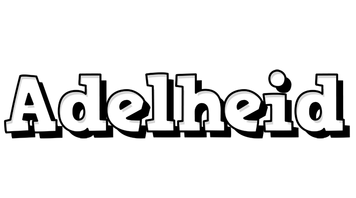 Adelheid snowing logo