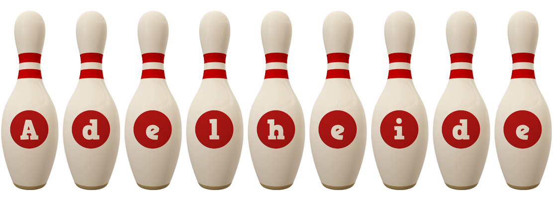 Adelheide bowling-pin logo