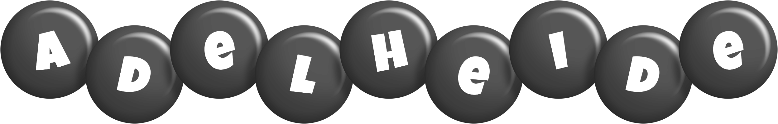 Adelheide candy-black logo