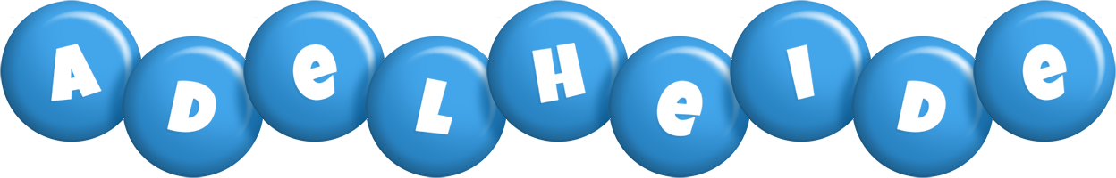 Adelheide candy-blue logo