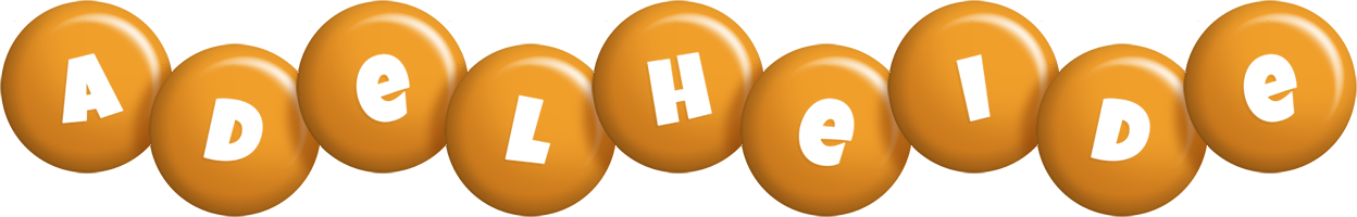 Adelheide candy-orange logo