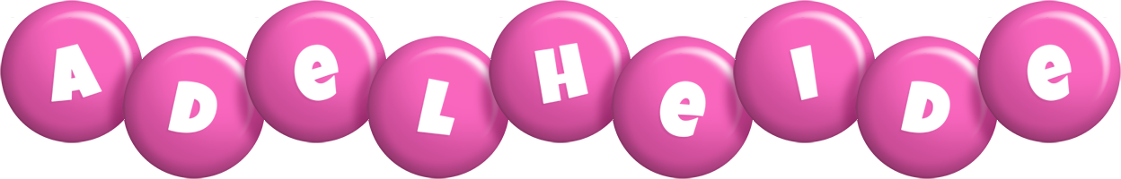 Adelheide candy-pink logo