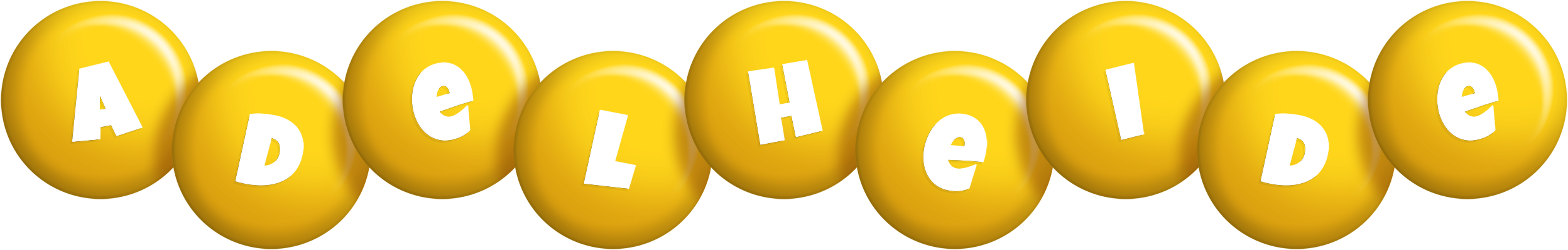 Adelheide candy-yellow logo
