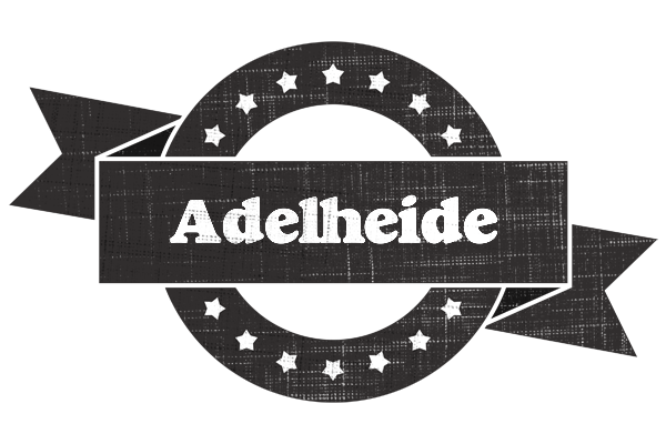 Adelheide grunge logo