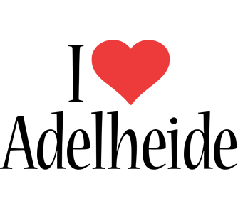 Adelheide i-love logo