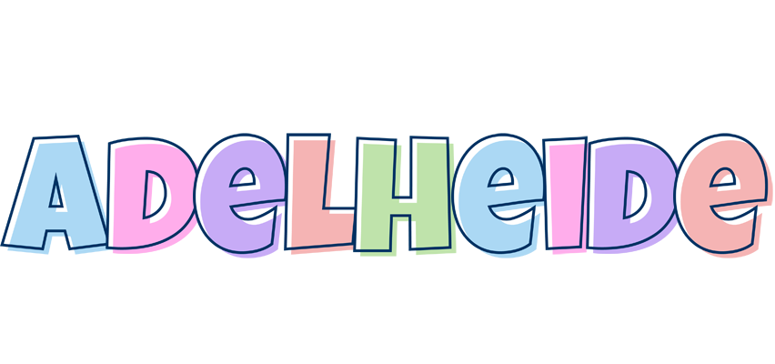 Adelheide pastel logo