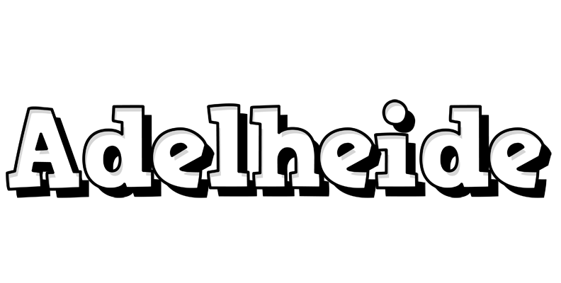 Adelheide snowing logo