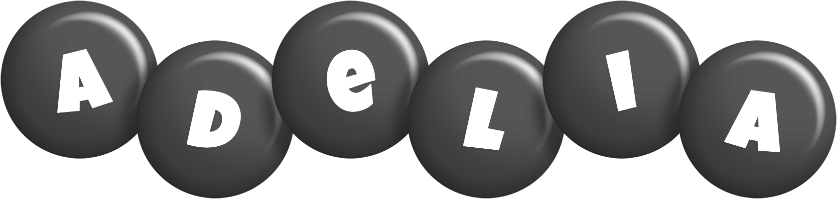 Adelia candy-black logo