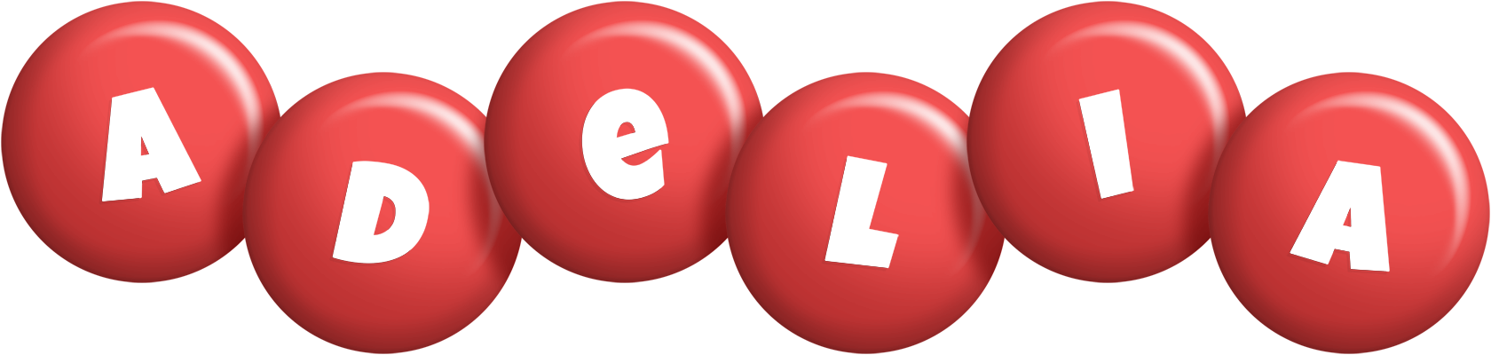 Adelia candy-red logo