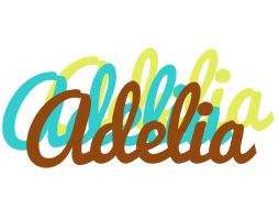 Adelia cupcake logo