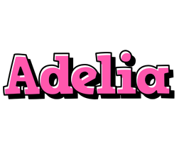 Adelia girlish logo