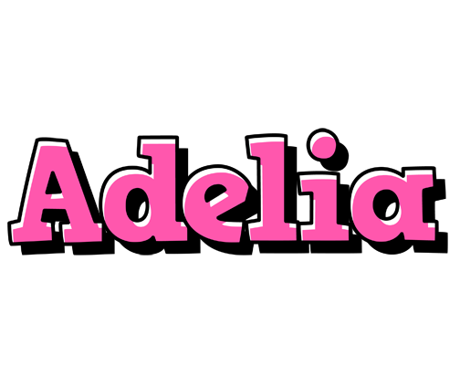 Adelia girlish logo