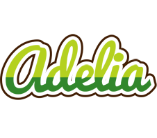 Adelia golfing logo