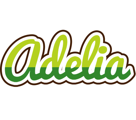 Adelia golfing logo