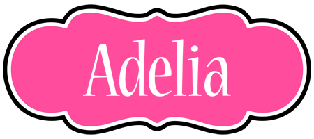 Adelia invitation logo