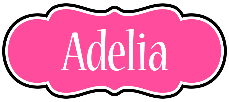 Adelia invitation logo