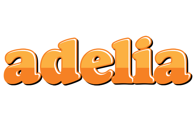Adelia orange logo