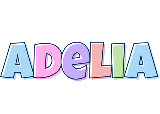 Adelia pastel logo