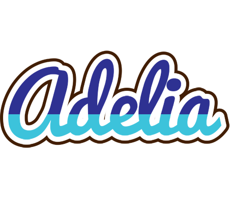 Adelia raining logo
