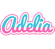 Adelia woman logo