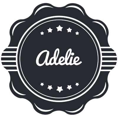 Adelie badge logo