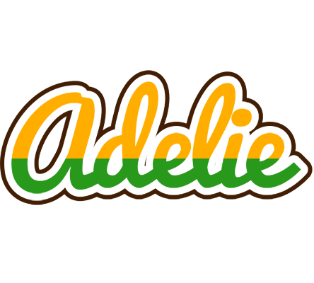 Adelie banana logo