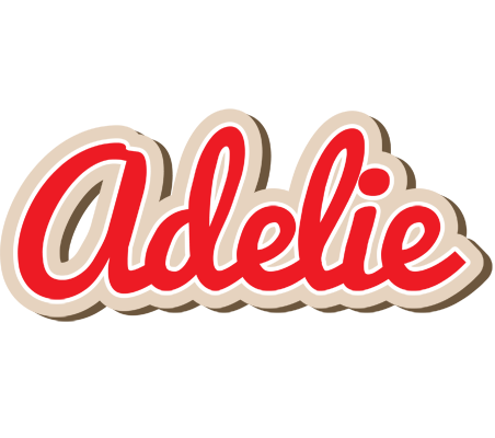 Adelie chocolate logo