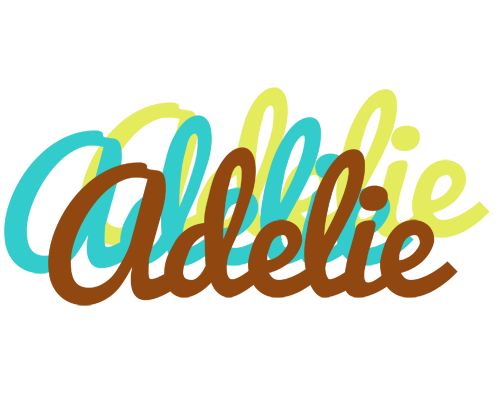 Adelie cupcake logo