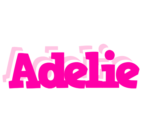 Adelie dancing logo