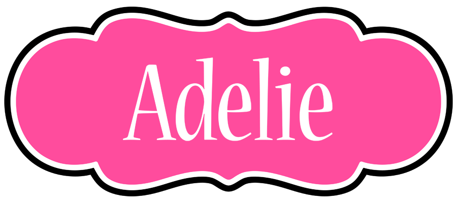 Adelie invitation logo