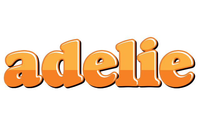 Adelie orange logo
