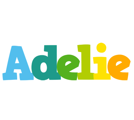 Adelie rainbows logo