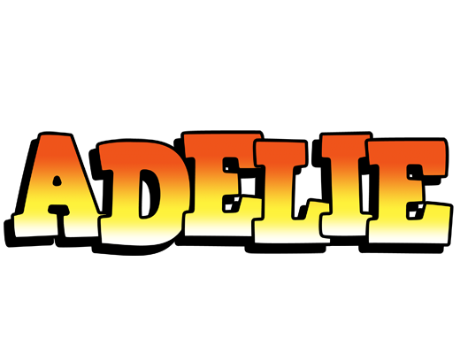 Adelie sunset logo