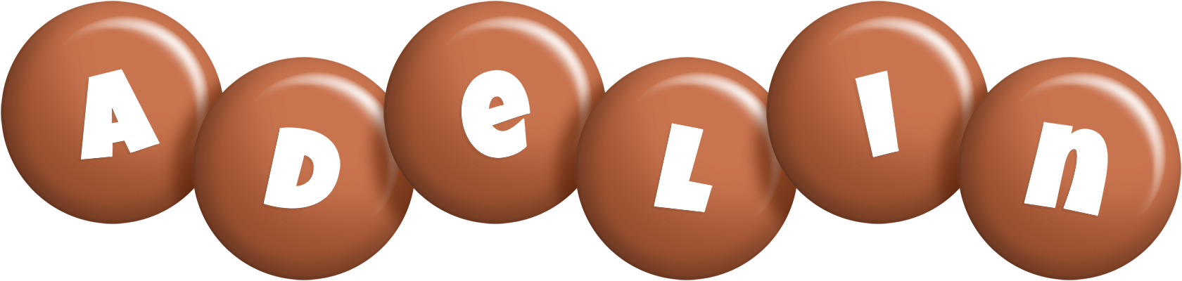 Adelin candy-brown logo